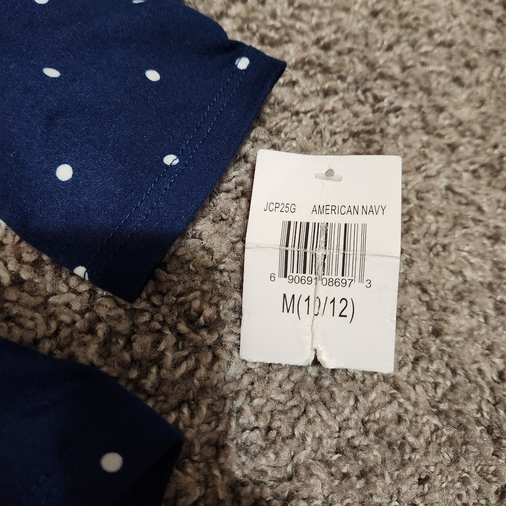 Knit Works Girls long sleeve top, Size M (10/12) - Picture 3 of 3
